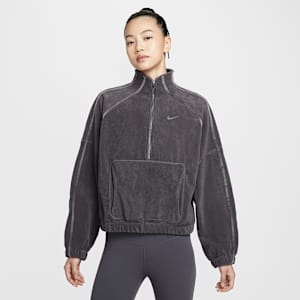NIKE公式】ナイキ ワン ウィメンズ Therma-FIT ハーフジップ トップス